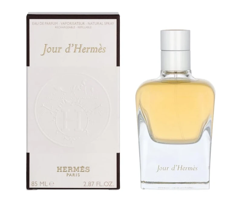 Hermes Jour D'hermes Eau de Parfum Spray for Women, Refillable, 2.87 Fluid Ounce - Image 1