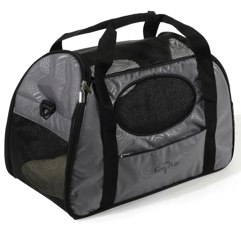 Gen7Pets Carry Me Pet Carrier for Dogs and Cats – Easy Portability, Water Bottle Pouch, Zippered Pocket and Fits Under Most Airline Seats
