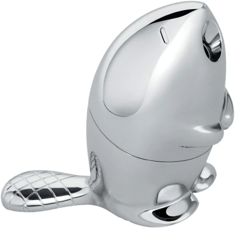 Alessi RT02 KASTOR PENCIL SHARPENER, Silver