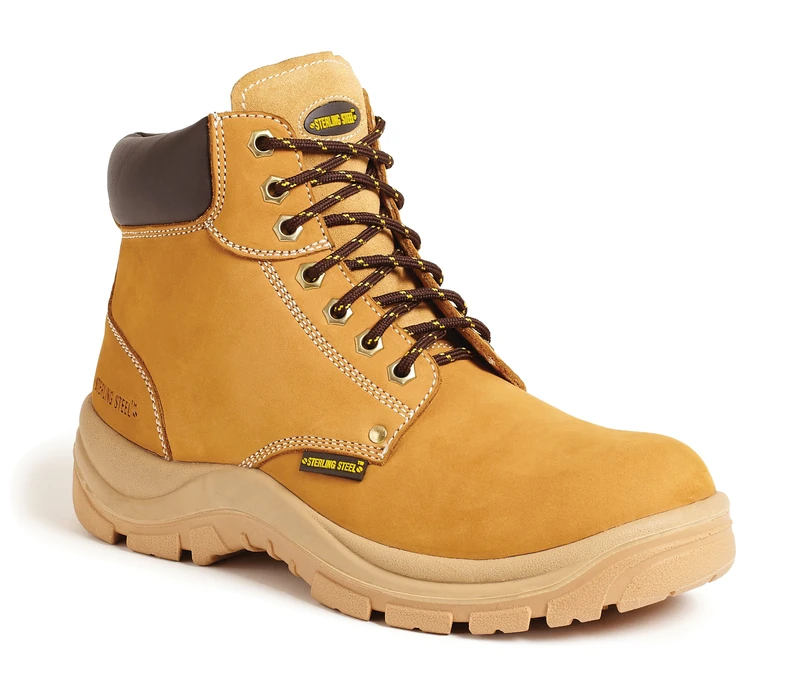 Sterling Safetywear Men's Honey Safety Shoes SS819CM 9 UK, 43 EU Wide - Image 1