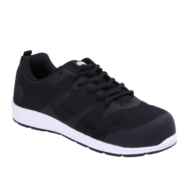 Apache Men's Vault Safety Trainers Black 6 UK