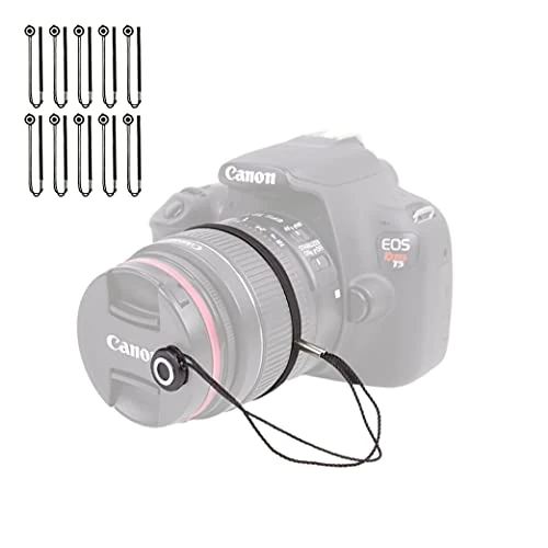 Foto&Tech 3 Pieces Camera Lens Cap Holder For Canon, Nikon, Sony, Pentax, Sigma Dslr/Slr/Evil Cameras