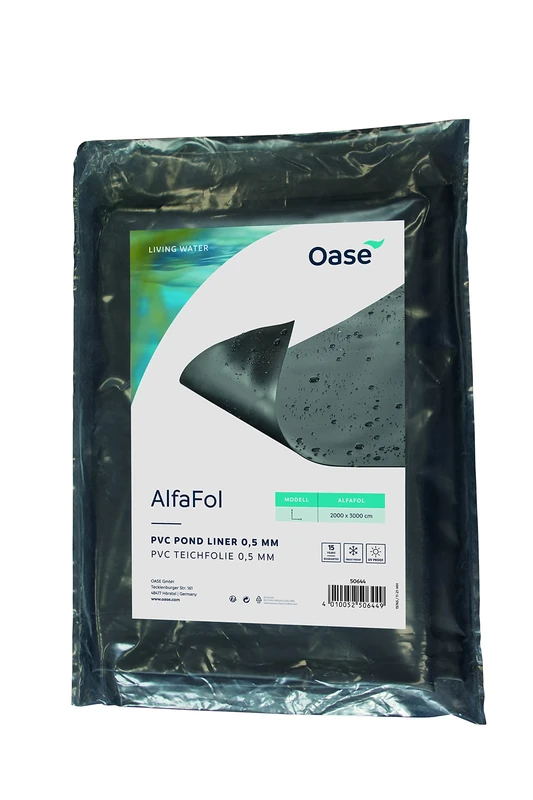 Oase Alfafol Pre Packed 0.5 mm/6 x 6 m – black