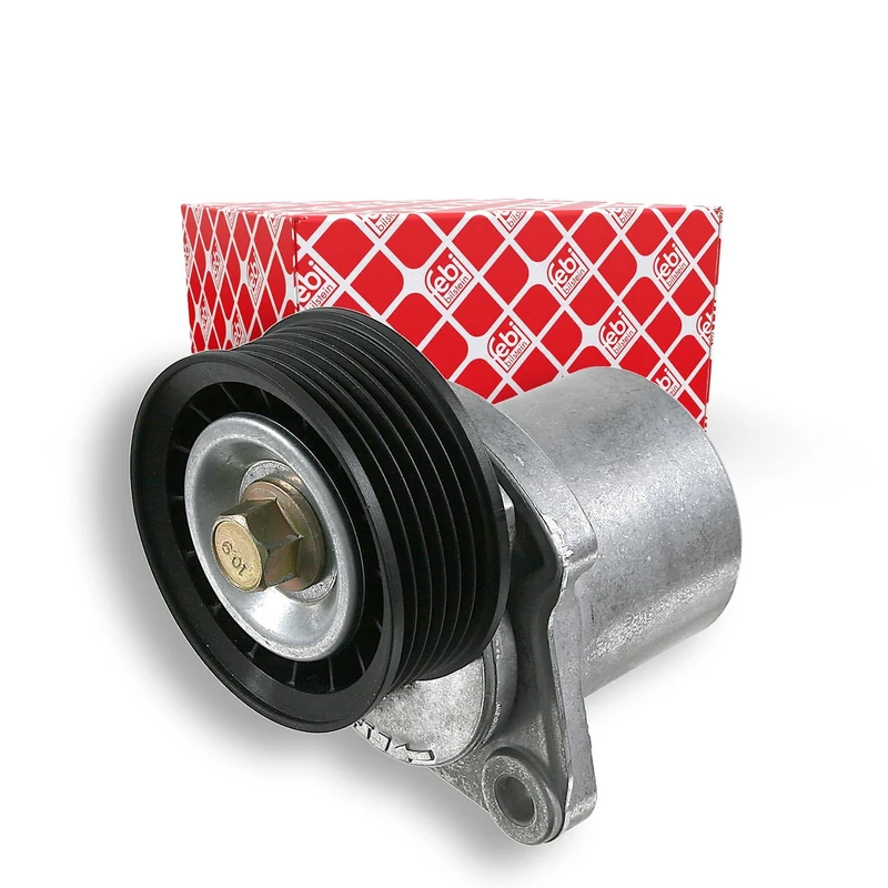febi bilstein 21771 Tensioner Assembly for auxiliary belt, pack of one