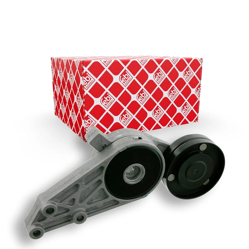 febi bilstein 19736 Tensioner Assembly for auxiliary belt, pack of one