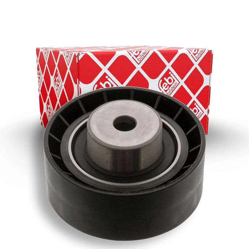 febi bilstein 08632 Tensioner Pulley for auxiliary belt, pack of one