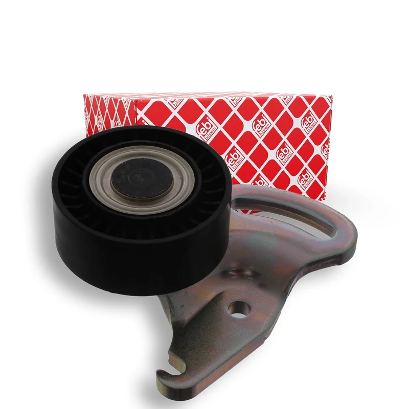 febi bilstein 22281 Tensioner Assembly for auxiliary belt, pack of one