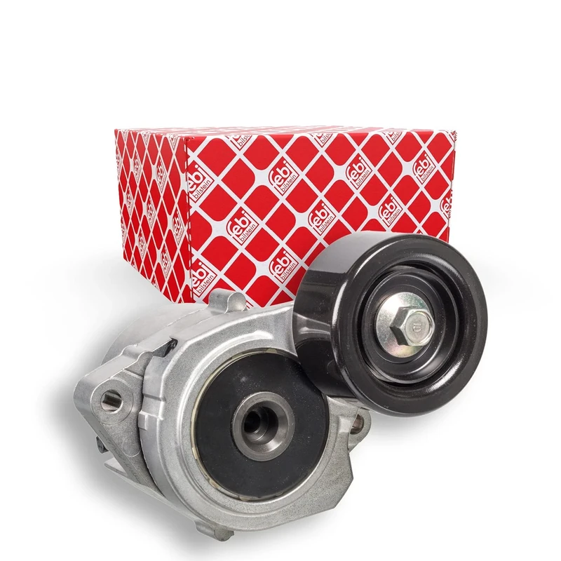 febi bilstein 30027 Tensioner Assembly for auxiliary belt, pack of one