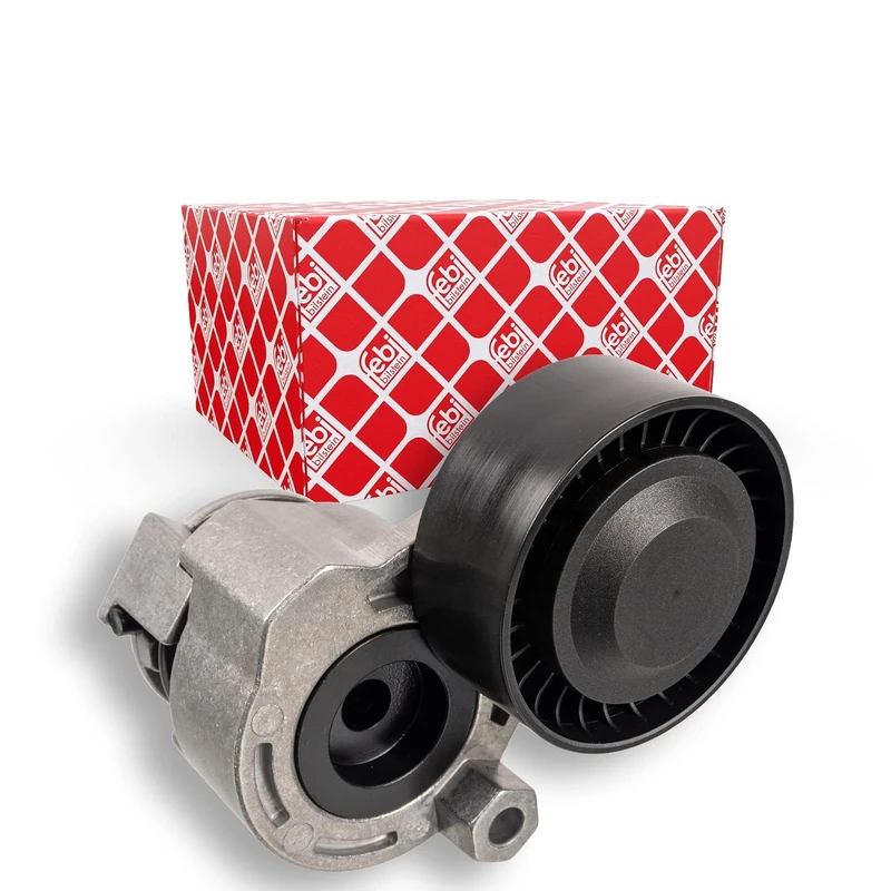 febi bilstein 30159 Tensioner Assembly for auxiliary belt, pack of one
