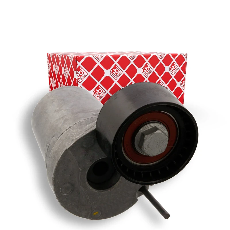 febi bilstein 36636 Tensioner Assembly for auxiliary belt, pack of one