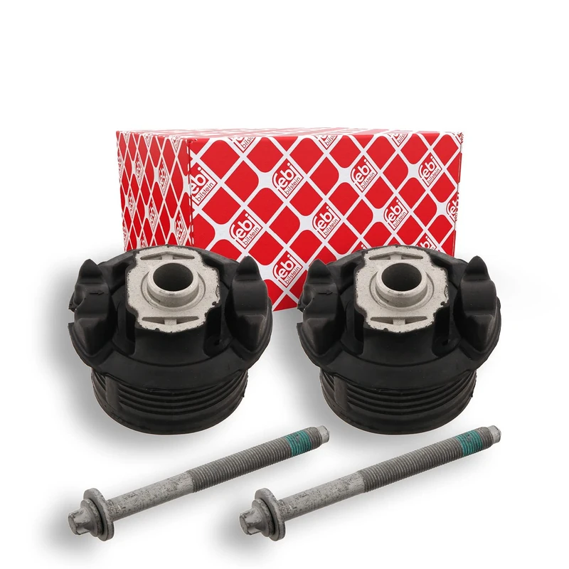 febi bilstein 29745 Axle Beam Mounting Kit for rear axle carrier, with screws, pack of one