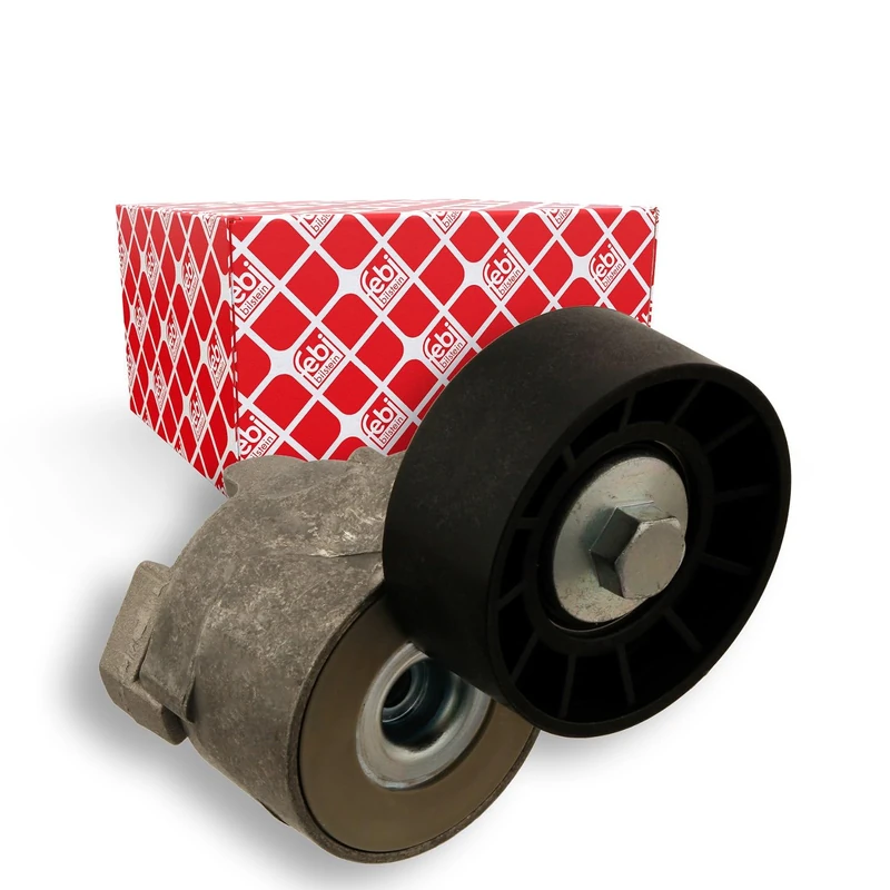 febi bilstein 30178 Tensioner Assembly for auxiliary belt, pack of one