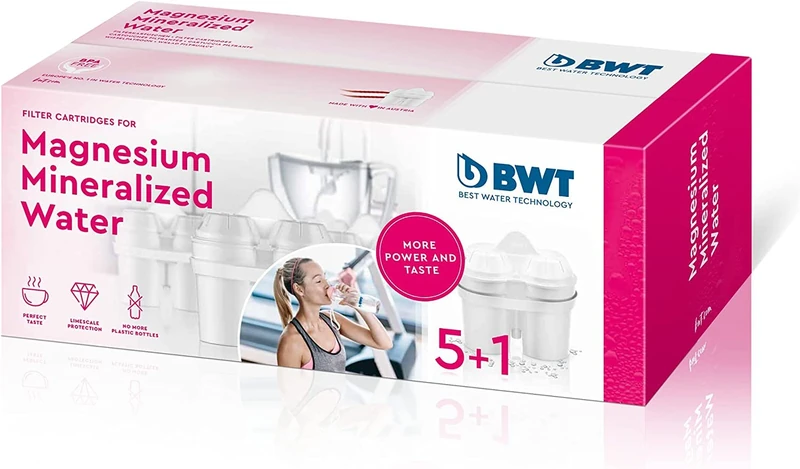 BWT 120 Litre Longlife Mg2+ Cartridge, Pack of 6, CART006