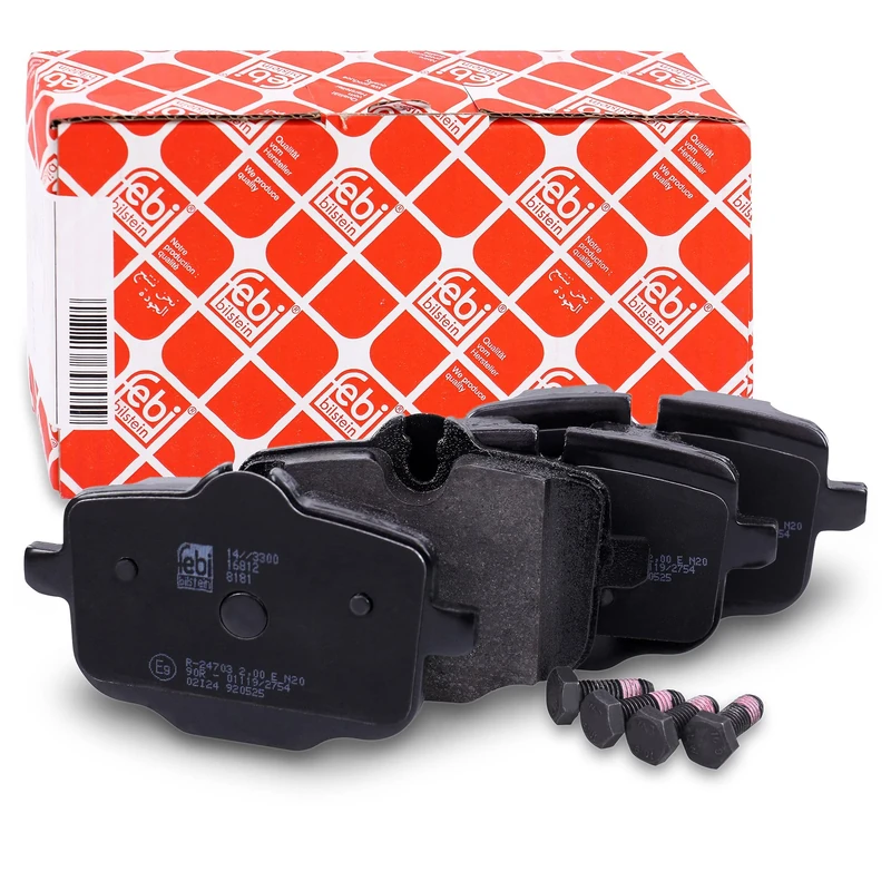 febi bilstein 16812 Brake Pad Set with bolts, 1 unit