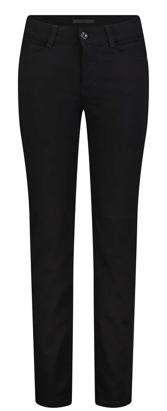 MAC Women's Angela Straight Jeans, Black (Black D999), 40W x 34L