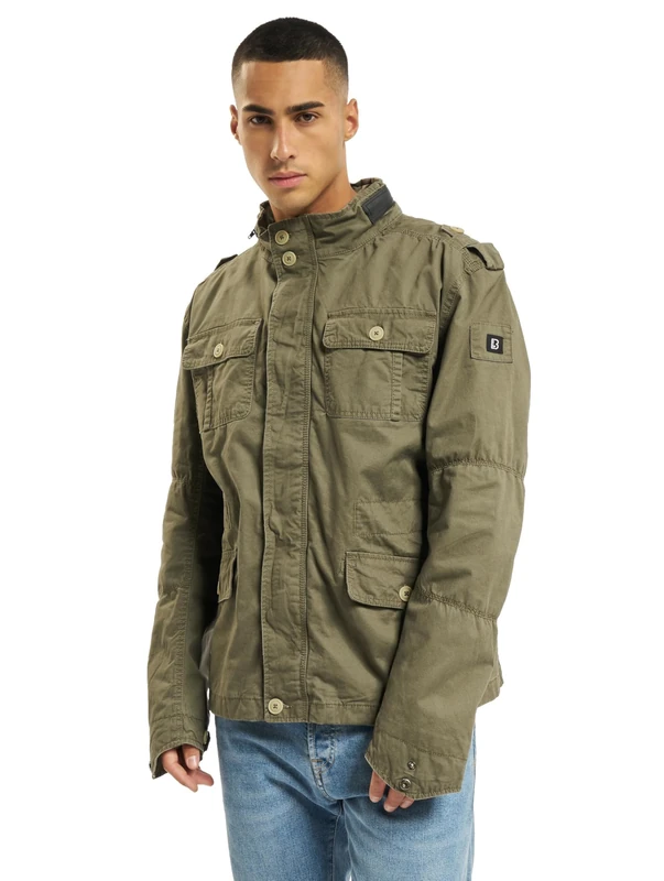 Brandit Men's Britannia Jacket Olive Size Large