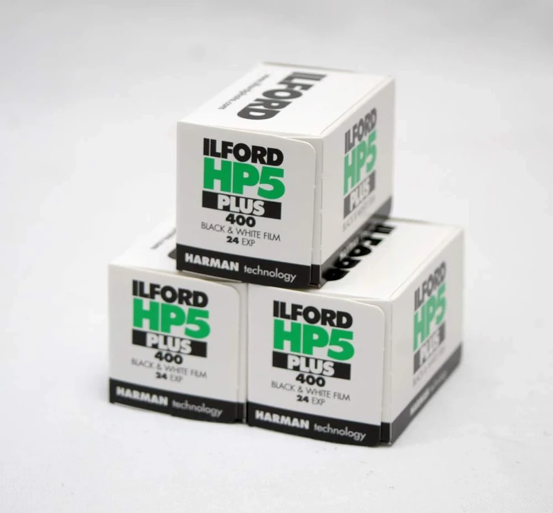 Ilford HP5+ 24 exposures - pack of 3 rolls