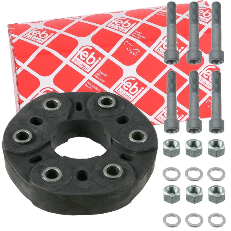 febi bilstein 21193 Flexible Coupling Kit for propshaft, pack of one