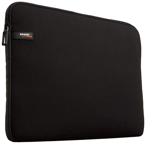 Amazon Basics Laptop Sleeve for 33.8 cm Laptop/MacBook Air/MacBook Pro/MacBook Pro Retina Display Black