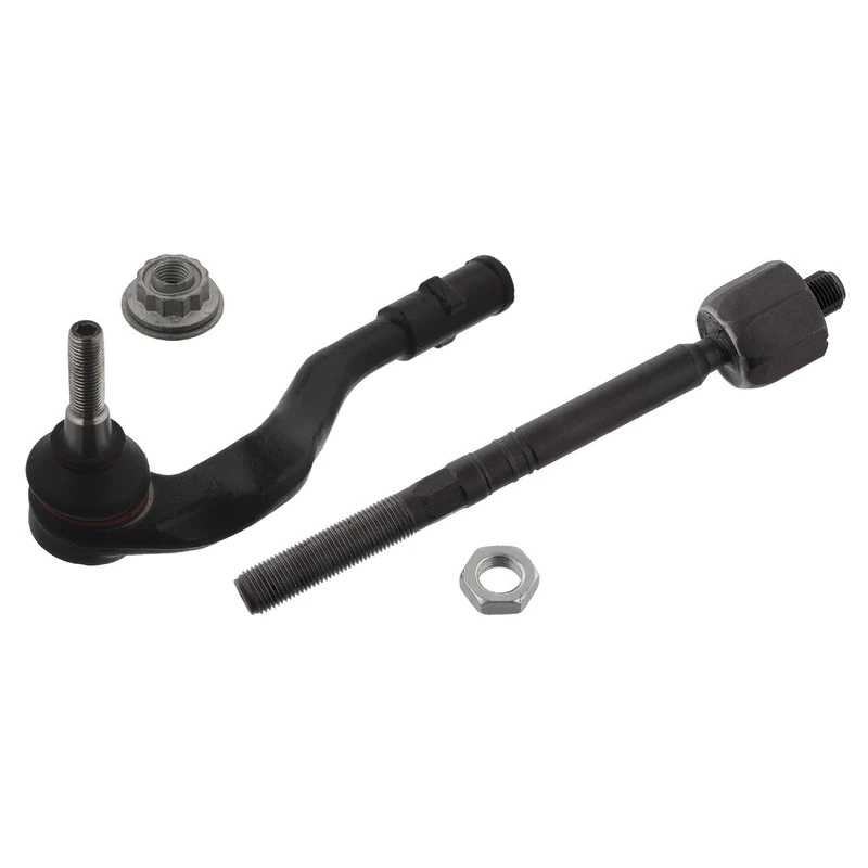 febi bilstein 36546 Tie Rod with end fitting and lock nuts, pack of one