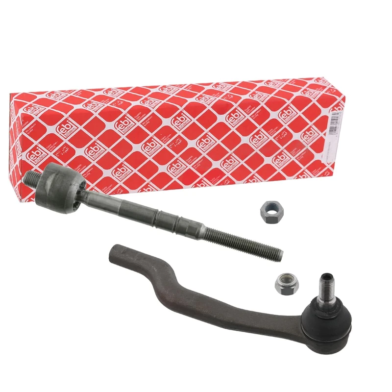 febi bilstein 33110 Tie Rod with end fitting, nut and lock nut, pack of one