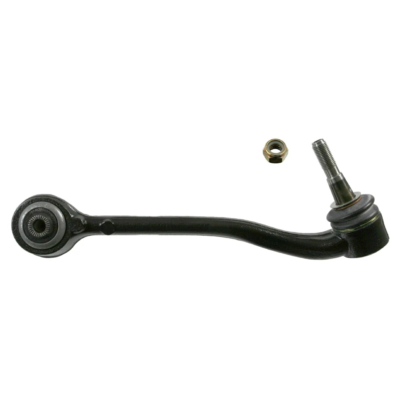 febi bilstein 21456 Control Arm with bush, joint and nut, pack of one, Black