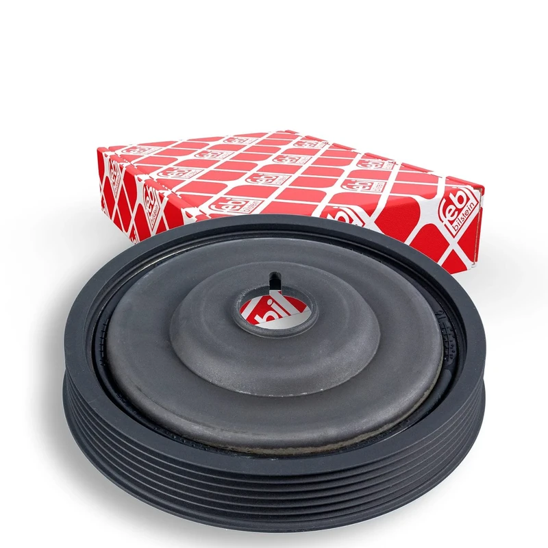 febi bilstein 36154 Pulley decoupled, for crankshaft, pack of one