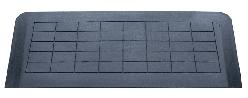 Aidapt Rubber Threshold Ramp 1270x460mm.No Fixing Required, Kerbs, Doorways, Split Level Rooms, Wheelchair, Scooter, Rollator, Disability Access Ramp, Non-Slip, Cut to Size, Durable, Hard Wearing