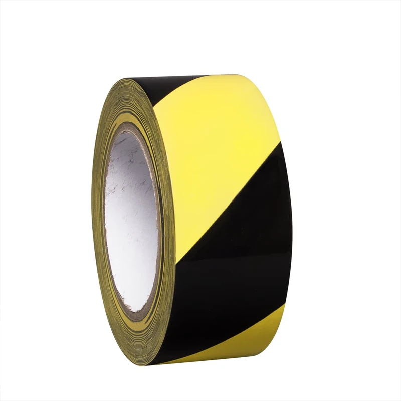 Moravia 261.17.941 Proline Floor Marking Tape Yellow/Black Self-Adhesive 50 mm x 33 m - Image 1