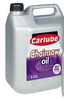 Carlube Chainsaw Oil 4.55L - High Performance Lubricant for Durable Chains, Excellent Anti Fling and Oxidation Resistance