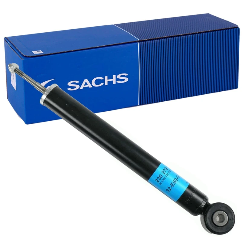 SACHS 230 279 Shock Absorber compatible with Renault Lutecia II (BB_, CB_) 1998-2016 Rear Axle and Other Vehicles - Image 1