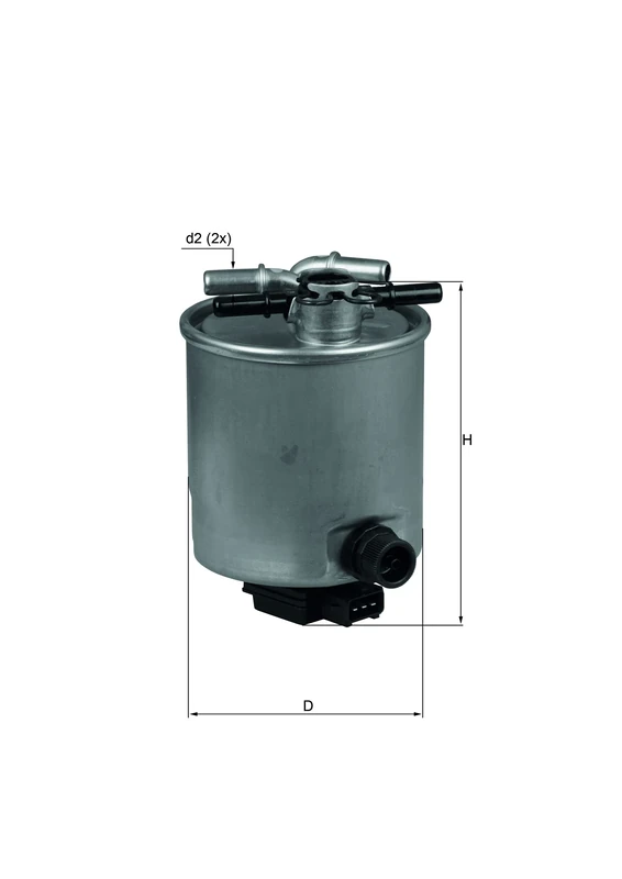 MAHLE KL 440/14 Fuel filter