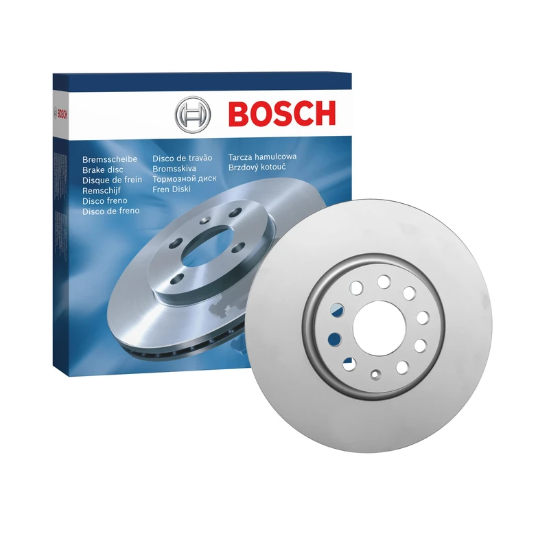 Bosch BD1567 Brake Disc - 314 mm Vented High-Carbon Disc - Front Axle - ECE-R90 Certified - Great Cooling and Noise Suppression, Advanced Corrosion protected - 1 Single Disc