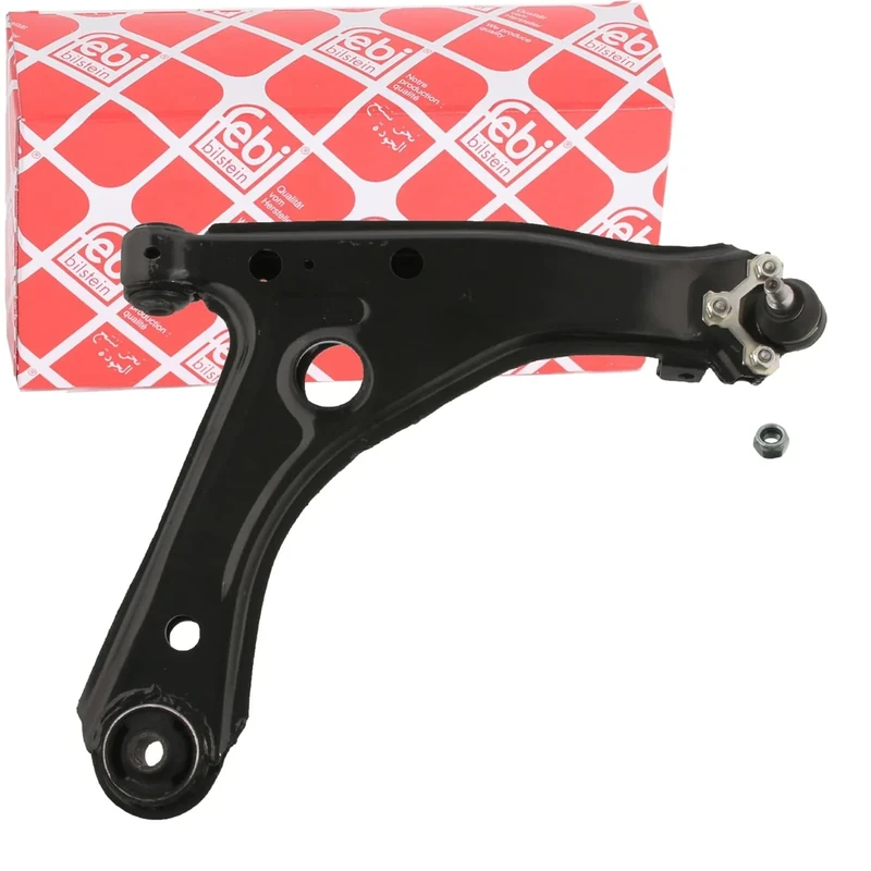 febi bilstein 37194 Control Arm with bushes, joint and lock nut, pack of one
