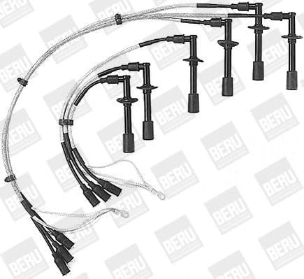 BERU ZE746 Ignition Cable