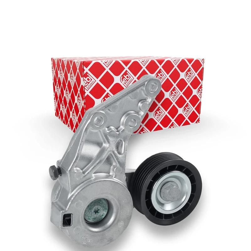 febi bilstein 36624 Tensioner Assembly for auxiliary belt, pack of one