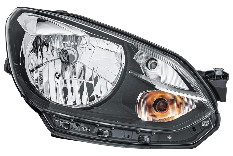 HELLA 1EJ 010 670-021 Halogen/FF-Headlight - ECE - for right-hand traffic - Right Front