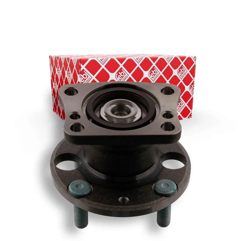 febi bilstein 34378 Wheel Bearing Kit with wheel hub and ABS sensor ring, pack of one