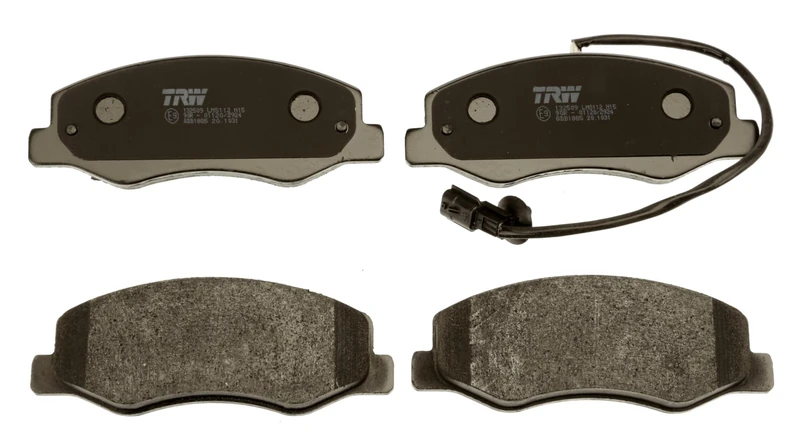 TRW GDB1885 Brake Pad Set of 4 for Renault Master III Van (FV) 2010 - Rear Axle and other vehicles
