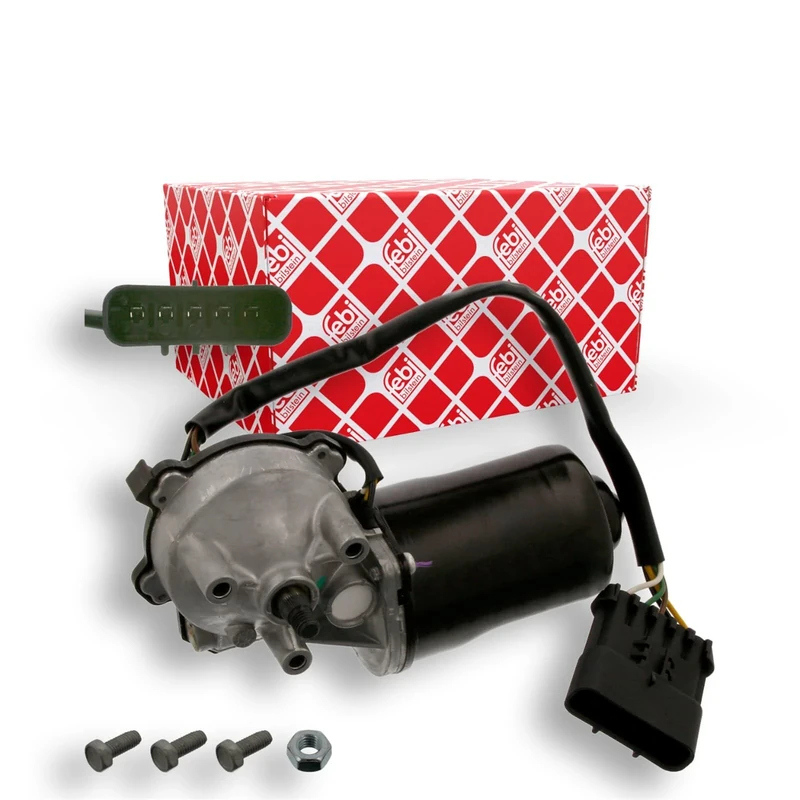 febi bilstein 37226 Wiper Motor with additional parts, pack of one
