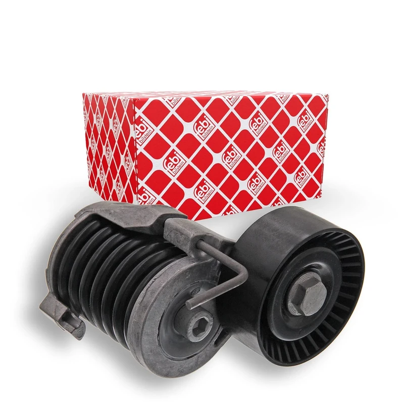 febi bilstein 37551 Tensioner Assembly for auxiliary belt, pack of one