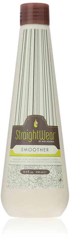 Natural Oil Straightwear Smoother Straightening Solution Macadamia Oil For Unisex 8.5 oz Smoother