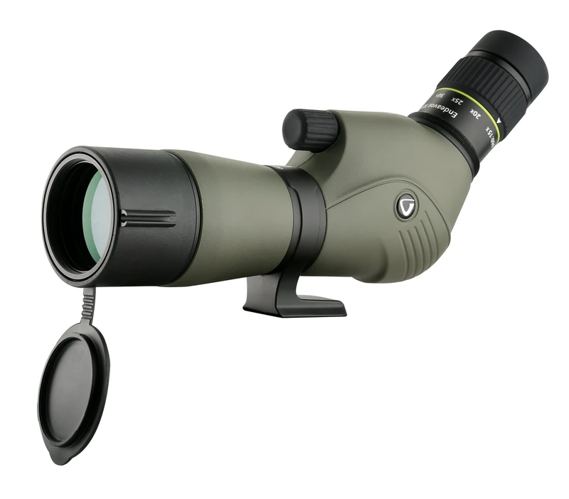Vanguard Endeavor XF 60A Angled Spotting Scope with 15-45x Zoom Eyepiece and Stay-On Case