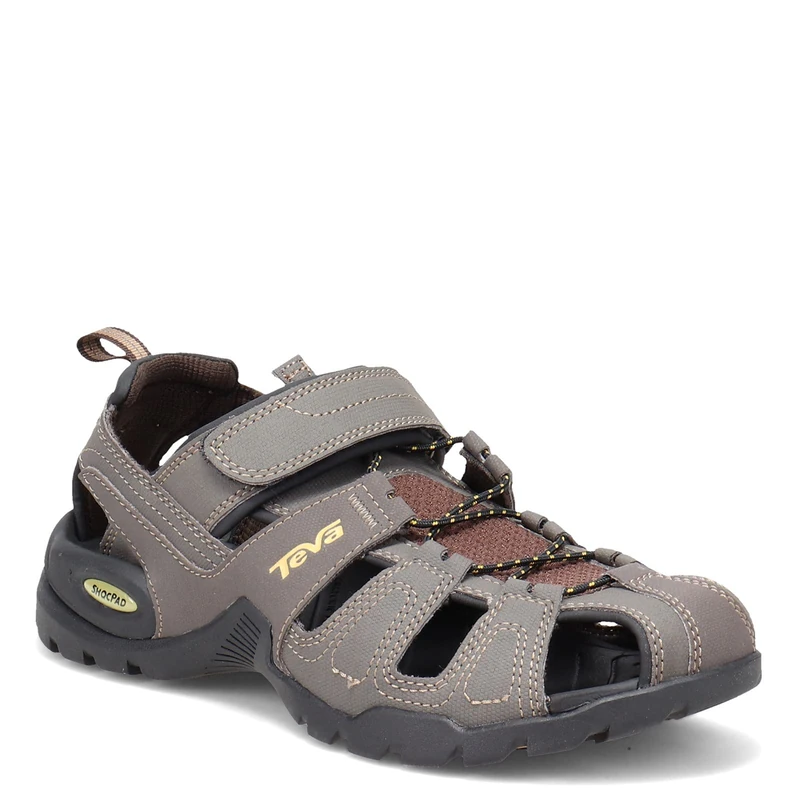 Teva Men's Forebay Closed Toe Sandals, Brown (Turkish Coffee Tkcf), 7 UK