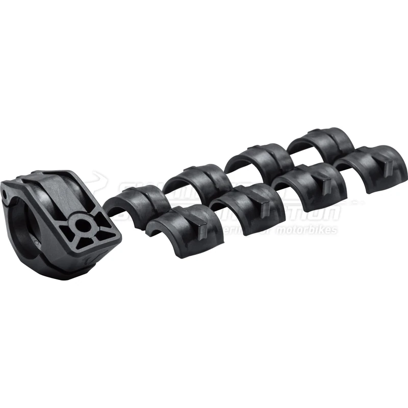 Crash Bar Clamps for Lights SW-MOTECH Black. for Ř 22/25, 4/26/27/28 mm Crash Bars