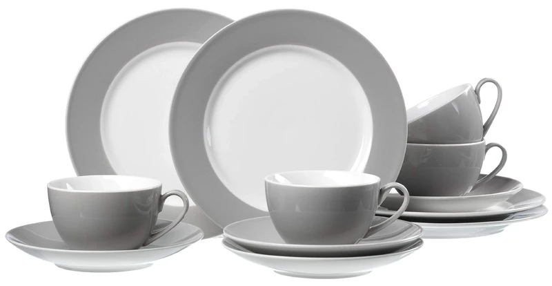 Ritzenhoff & Breker Doppio 597219 Coffee Serving Set 12-Piece Grey