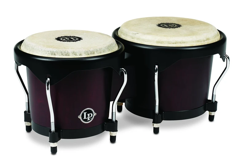 Latin Percussion LP810202 City Bongos - Dark Wood