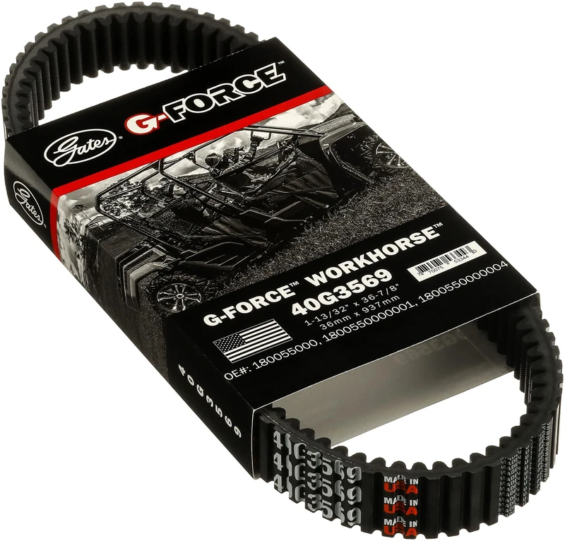 Gates 40G3569 G-Force Continuously Variable Transmission (CVT) Belt