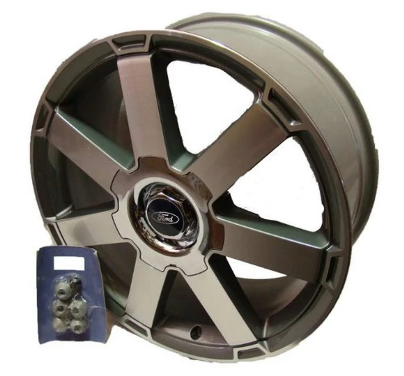 Ford 1340866 New Genuine 7-Spoke Machined Finish Alloy Wheel