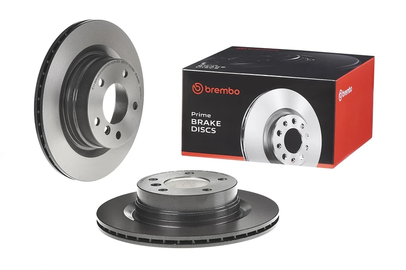 Brembo 09.9793.11 Rear Brake Disc - Set of 2
